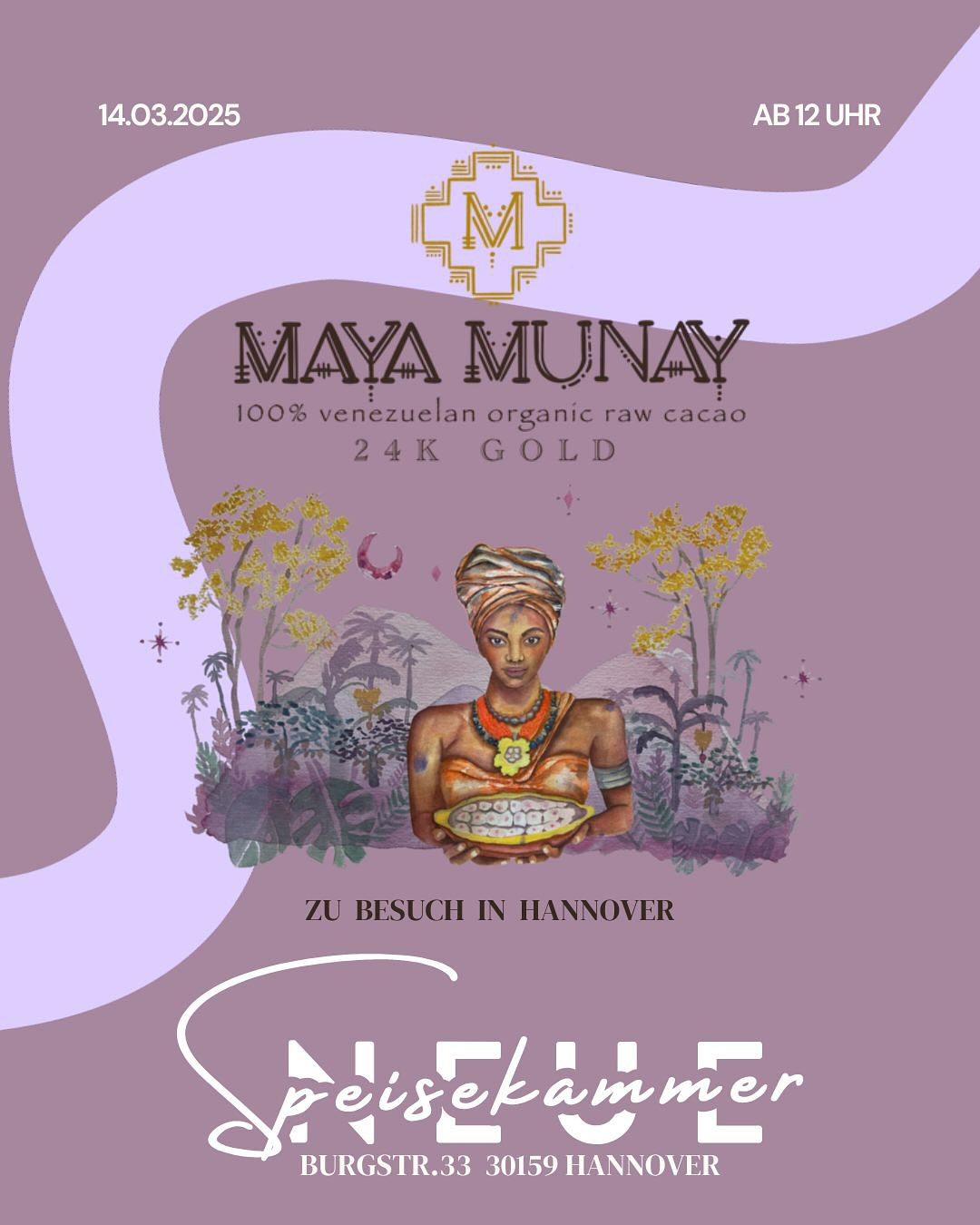 Evento Mayamunay en Hannover - 15 de marzo de 2025