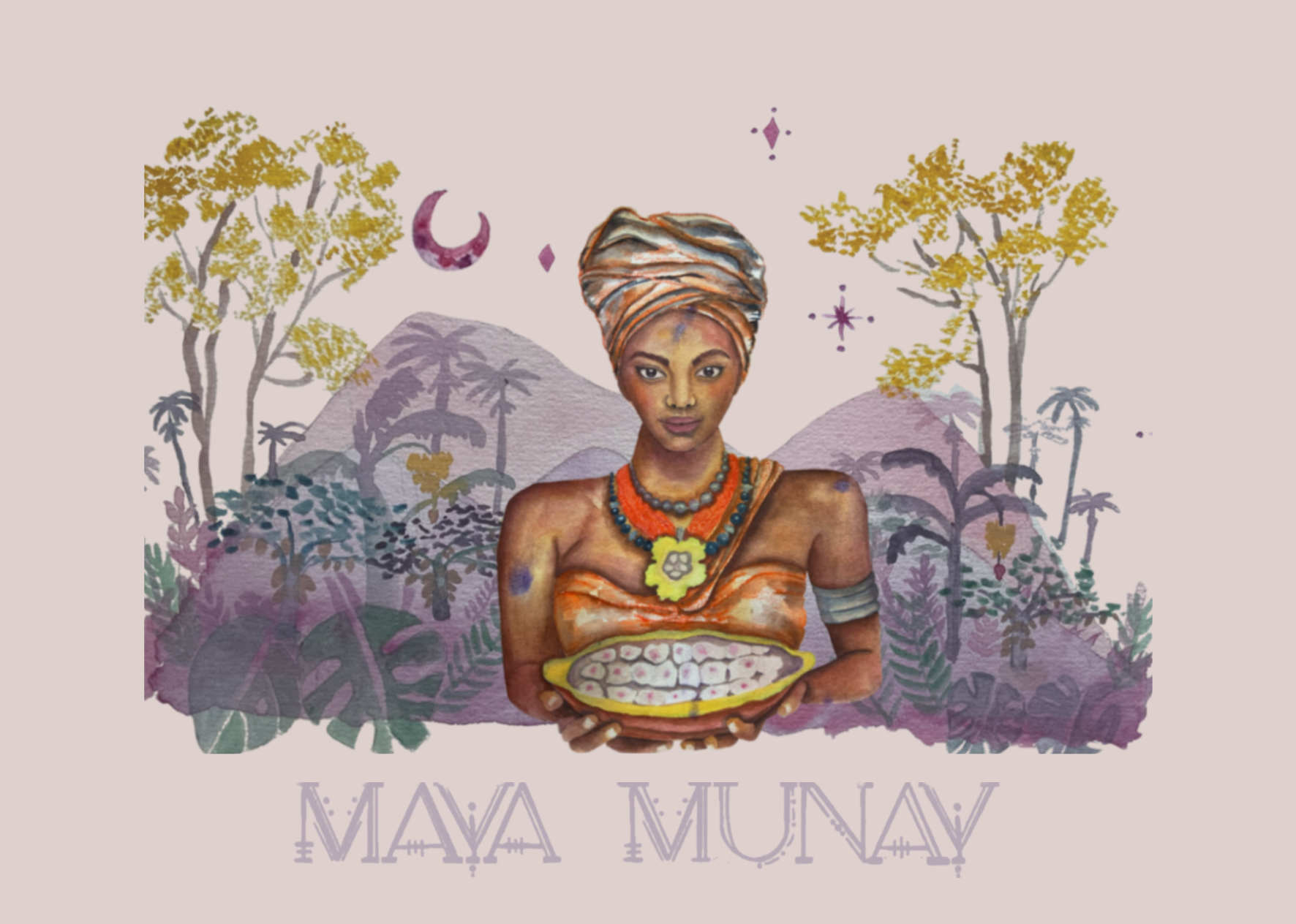 Mayamunay postcards (3 pcs.) 