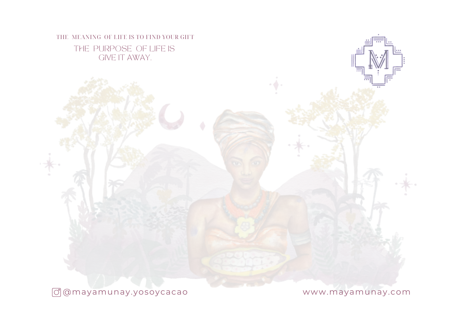 Mayamunay postcards (3 pcs.) 