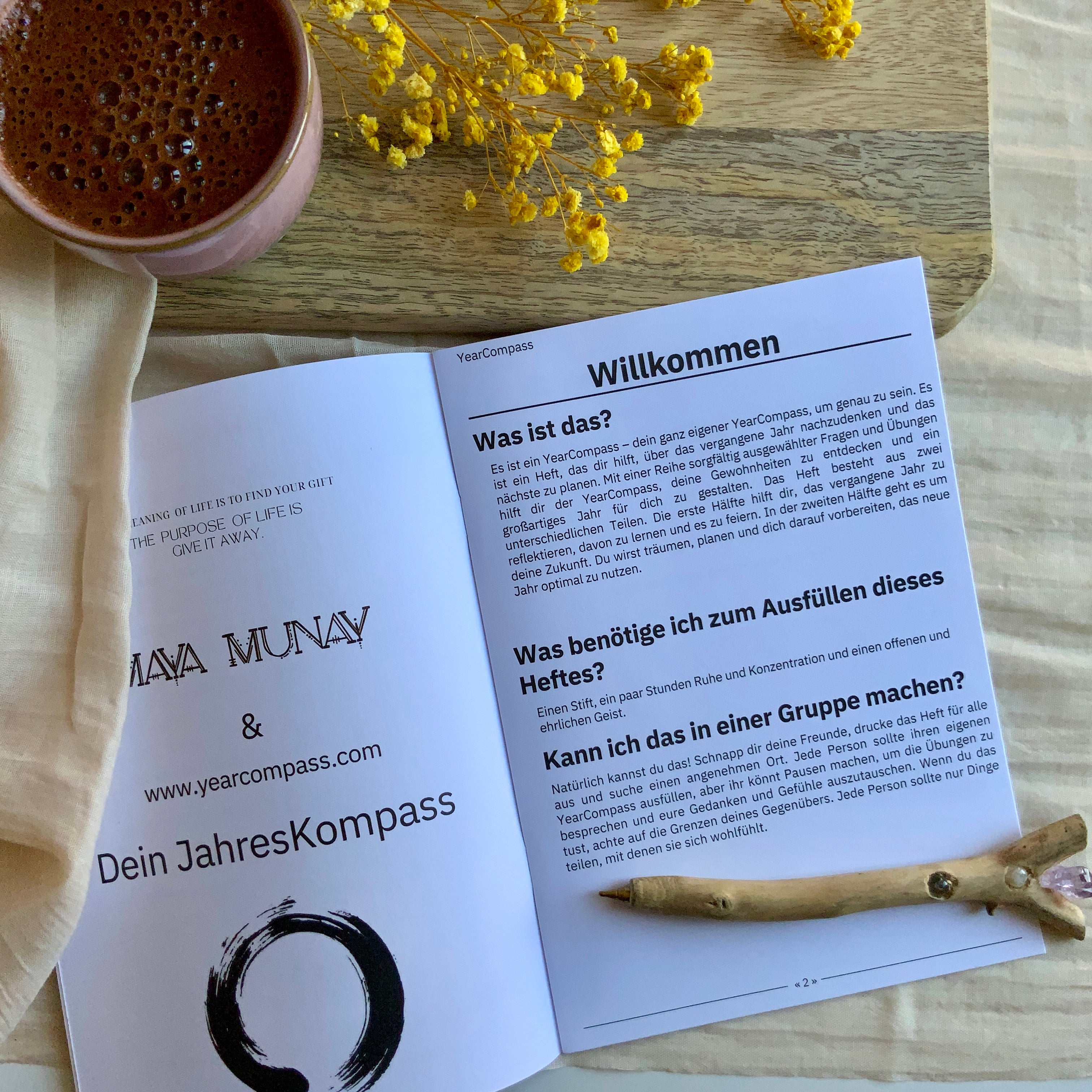 Brújula Anual Mayamunay (gratis)