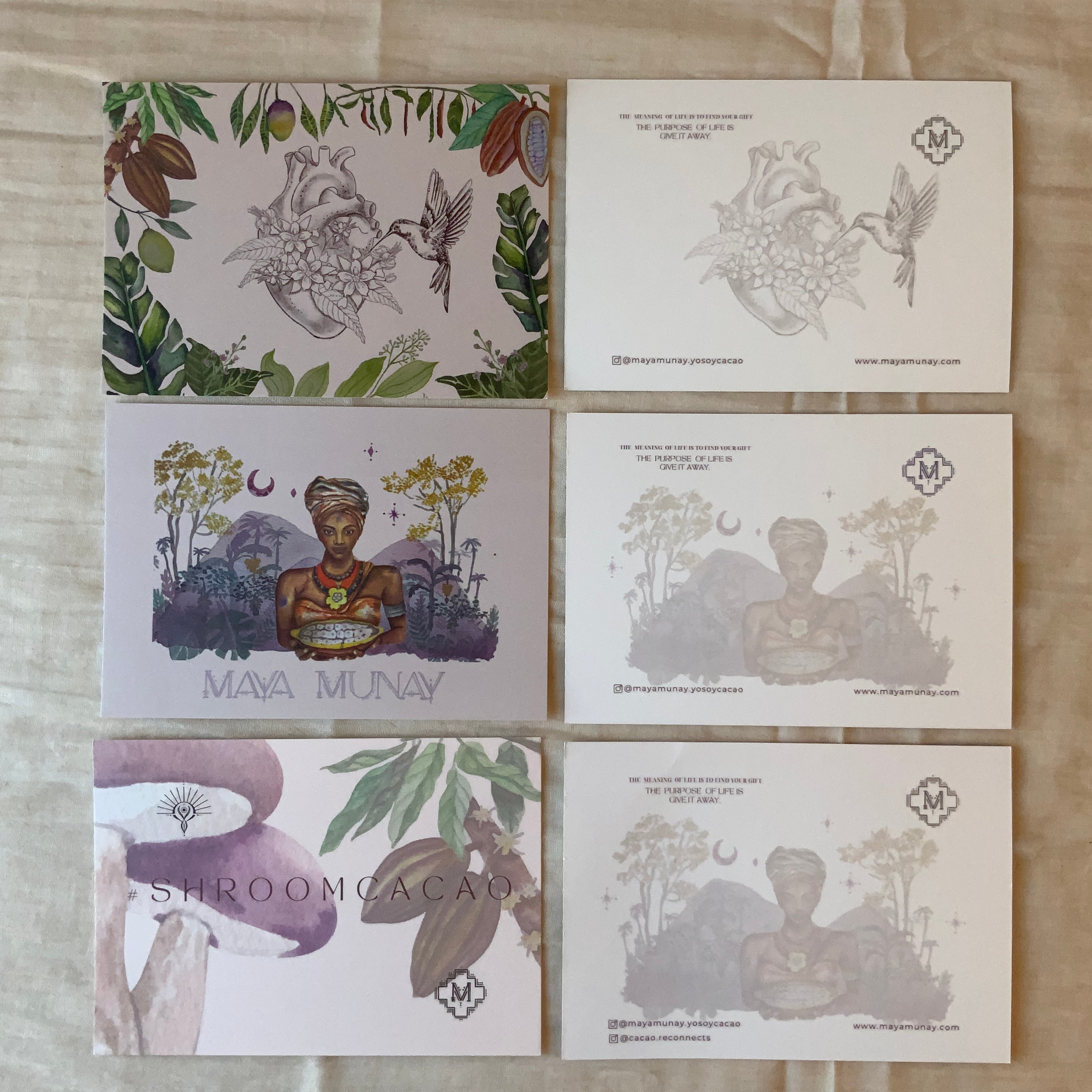 Postales Mayamunay (3 uds.) 