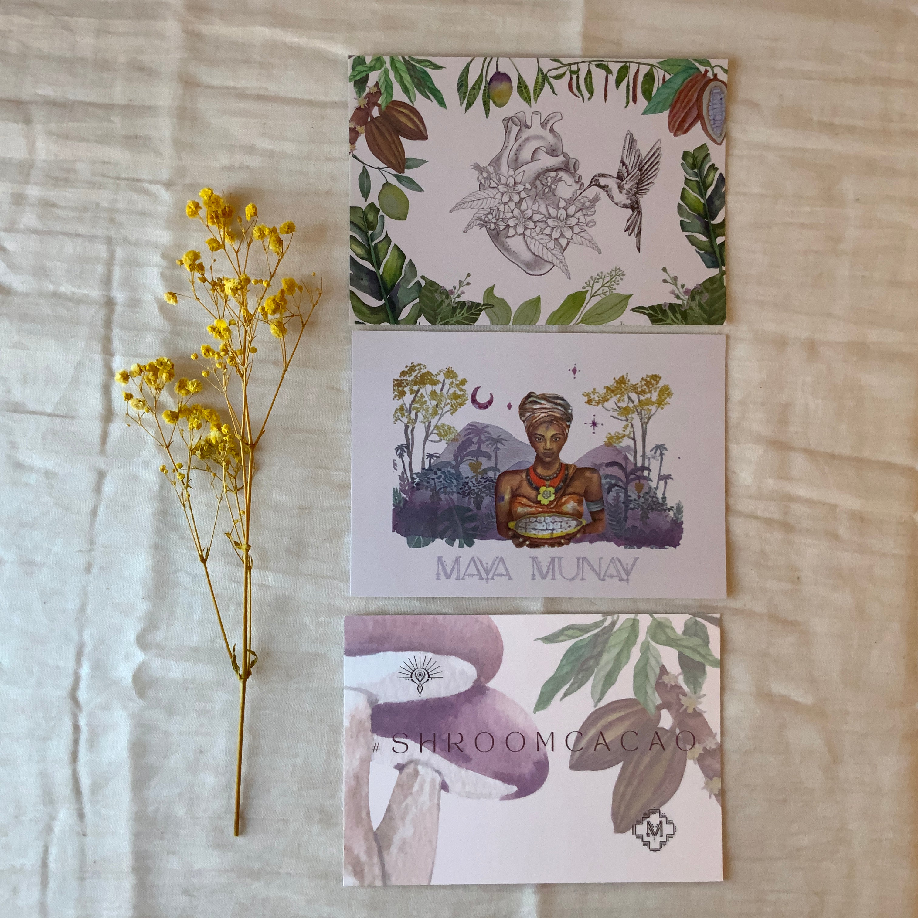 Postales Mayamunay (3 uds.) 