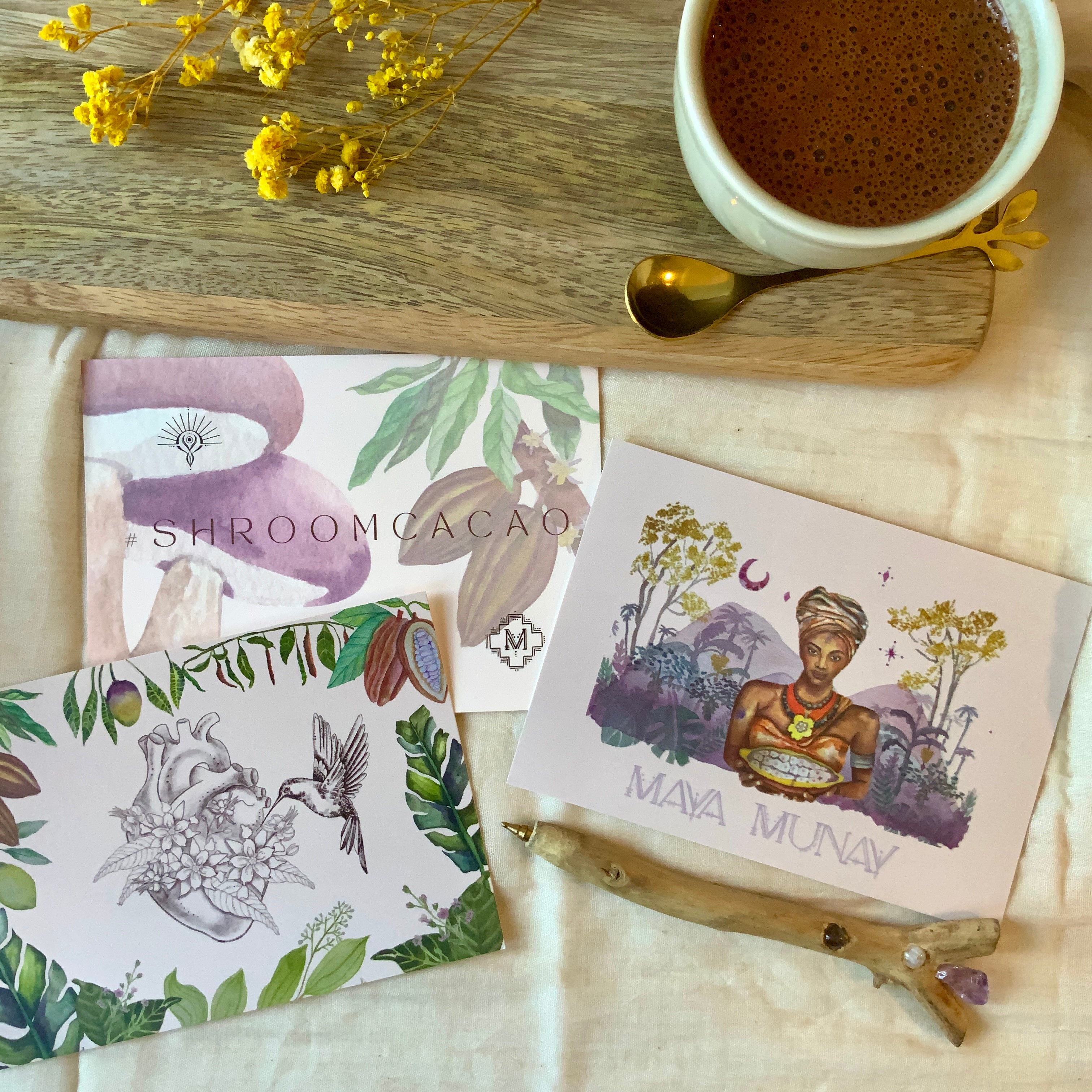 Postales Mayamunay (3 uds.) 