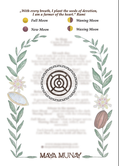 Calendario lunar Mayamunay 