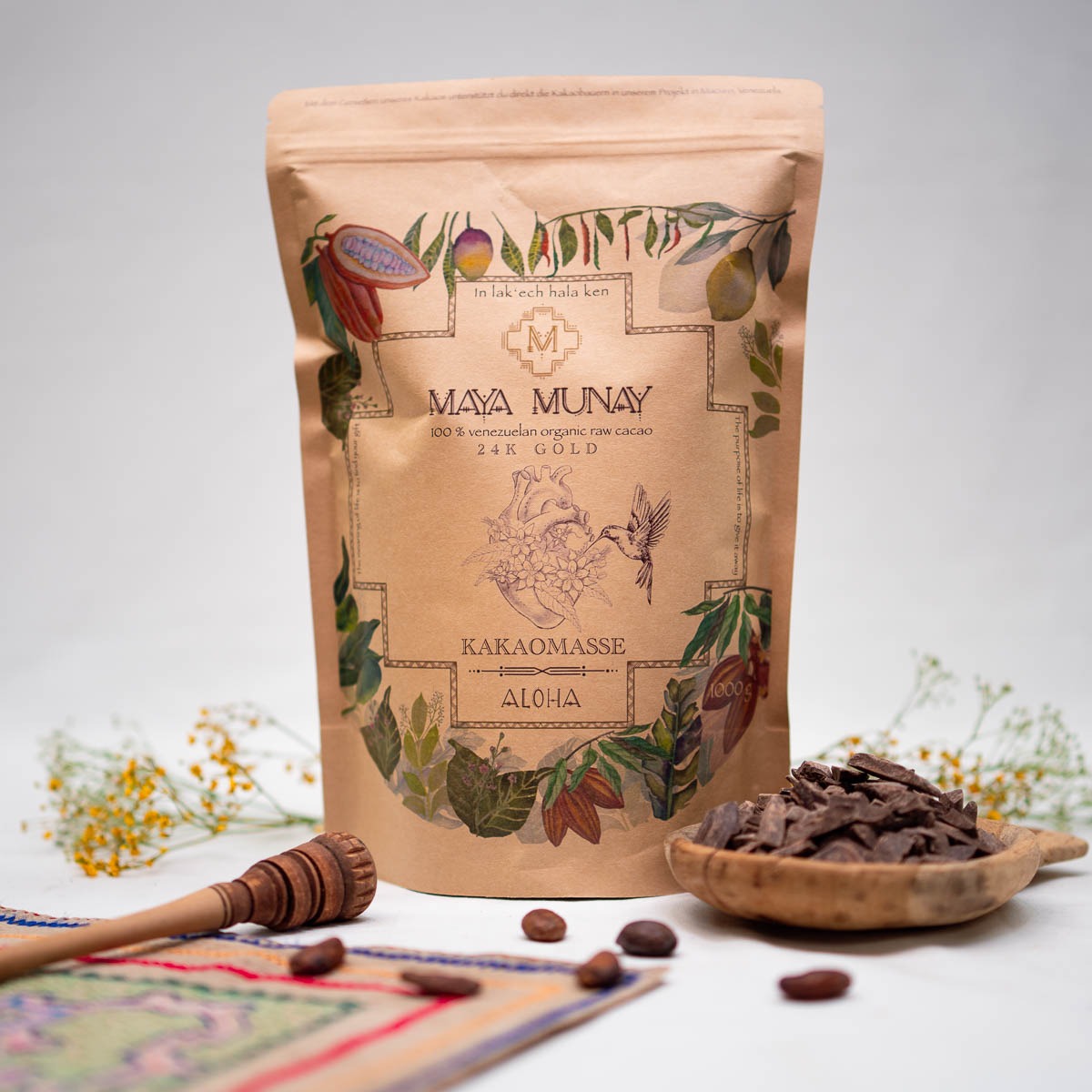 Maya Munay cocoa mass Aloha