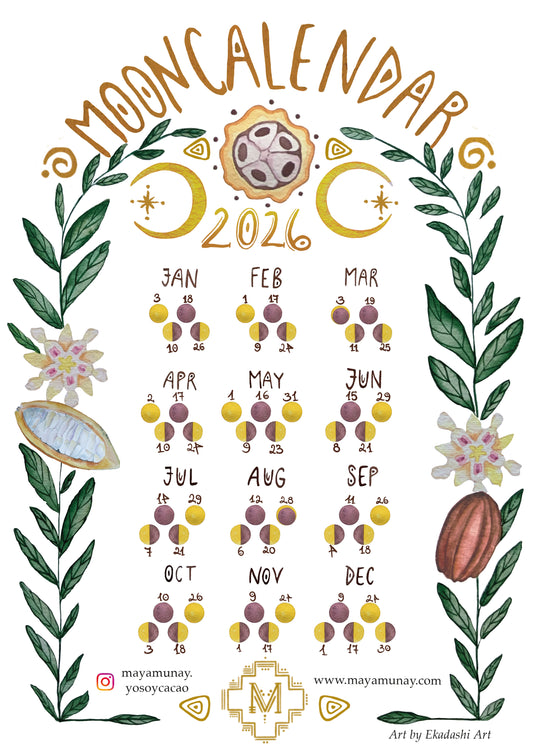 Mayamunay Mondkalender 2026